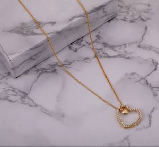 SATJEWEL Gold-plated Cubic Zirconia, Diamond Alloy
