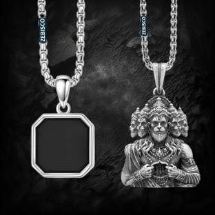 zebisco Silver Stainless Steel, Steel, Sterling Silver Locket