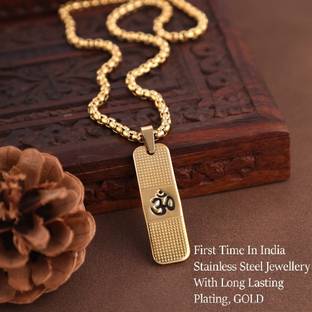 Laksh Locket Gold-plated Coral Sterling Silver Pendant