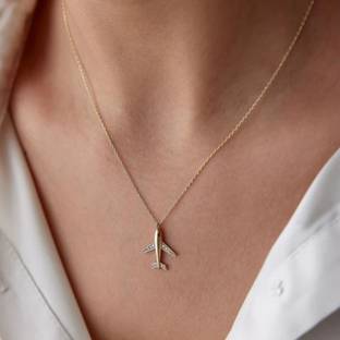 Zarkan Hallmark Certified 925 Sterling Silver Dream Flight Pendant – Gift for Women Rhodium Cubic Zirconia Sterling Silver Pendant