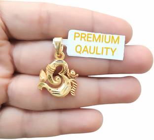 SAPNAPALACE Gold-plated Brass Locket