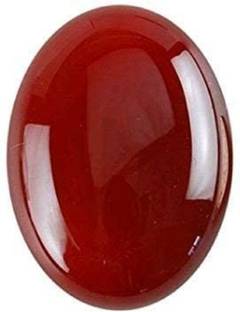 barmunda gems 10.25 Ratti Red Sulemani Hakik Stone,with Original Lab Certificate Agate Stone