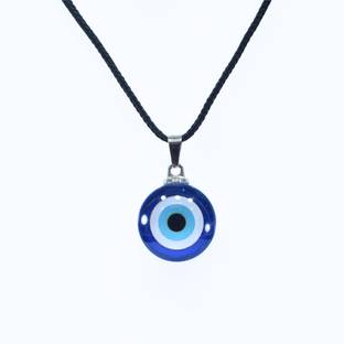 SPRIGEMS Evil Eye Locket Pendent with Black Thread Avoid Negative Energy Energize Pendent Plastic Locket