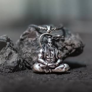 Dakshis DK03 Silver Stainless Steel Pendant Set