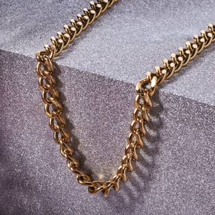 Salty Alpha No-Frills Neck Chain for Men & Boys | Locket | Necklace | Aesthetic Jewelry Stainless Steel Necklace Set