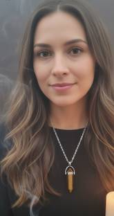 Bestbuy5 Tygereye pendent Crystal Stainless Steel, Crystal Pendant