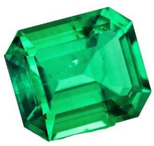 Sidharth Gems 7.25 Ratti 6.00 Carat Zambian Emerald/Panna Gemstone Emerald Original Certified Emerald Stone