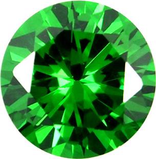 R.K GEMS Natural Green American Diamond (Zircon) Gemstone Zircon Stone