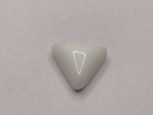 Kumar Gems 8.50 carat Top Quality White Coral Triangle Shape Munga Men and Women Coral Stone Pendant