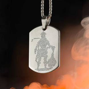 Murliwala Silver Alloy Pendant Set