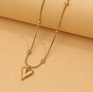 Timeless Sparkling Gold-plated Stainless Steel