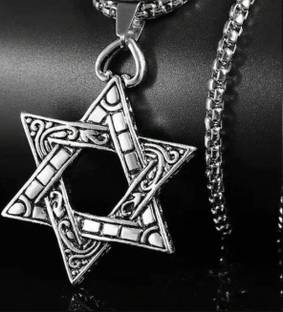 zebisco Silver Stainless Steel, Titanium Locket