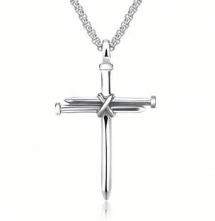 ROOTWAVE Silver Stainless Steel, Titanium, Silver Pendant