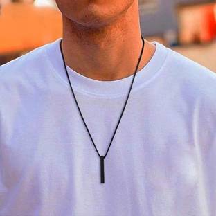 Agarwalproduct Rhodium Alloy Pendant Set