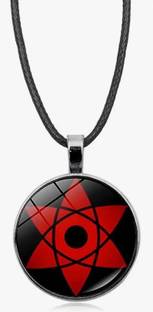 n v p Anime Necklace Sharingan Pendant Men Women Gift Cosplay Accessory Pendant Metal Pendant