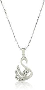 Estele Gold-plated Crystal Alloy Pendant