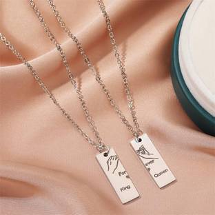 AJS Forever couple locket Alloy Locket Set