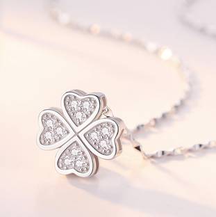 University Trendz Gold-plated Cubic Zirconia Stainless Steel Pendant