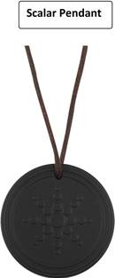 Groots Scalar Energy Volcanic Lava Quantum Negative Ions Anti EMF Protection Pendant Tourmaline Stone Pendant