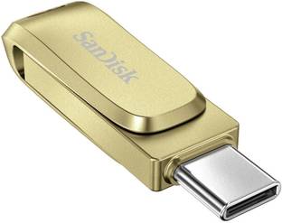 SanDisk SDDDC4-256G-I35GD 256 GB OTG Drive Compatible with Mobile, Desktop Computer, Laptop USB 3.1 Metal Case