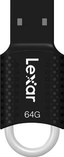 Lexar JumpDrive V40 64 GB Pen Drive Compatible with Audio Player, Desktop Computer, Gaming Console, Laptop, Television USB 2.0 Plastic Case