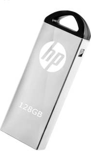 HP V220q 128 GB Pen Drive Compatible with Audio Player, Desktop Computer, Gaming Console, Laptop, Mobile, Tablet USB 2.0 Metal Case