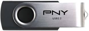 PNY MM-FD32ATR-128GB 128 GB Pen Drive Compatible with Desktop Computer, Laptop, Television USB 3.2 Metal Case