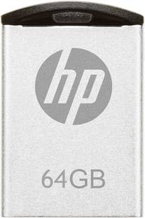 HP HPFD222W-64 64 GB Pen Drive Compatible with Laptop, Desktop Computer USB 2.0 Metal Case