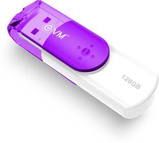 EVM EnStick PDA3.2 128 GB Pen Drive Compatible with Laptop, Mobile, Desktop Computer USB 3.2 Plastic Case