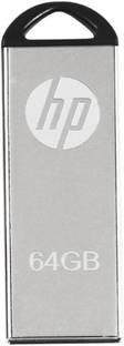 HP flash dirve 64 GB Pen Drive Compatible with Laptop, Desktop Computer USB 2.0 Metal Case