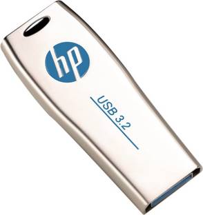 HP USB 3.2 Light Golden Flash Drive X779w 64 GB Pen Drive Compatible with Audio Player, Desktop Computer, Laptop, Netbook, Television, Tablet USB 3.2 Metal Case