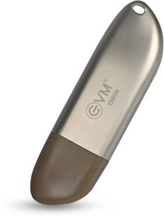EVM EnStore+ Metal USB 3.2 Pendrive - High Speed up to 100MB/s Read & 30MB/s 128 GB Pen Drive Compatible with Laptop, Desktop Computer USB 3.2 Metal Case