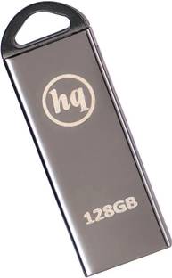 Hq 128 GB USB FLASH DRIVE 128 GB Pen Drive Compatible with Audio Player, Desktop Computer, Gaming Console, Laptop, Mobile, Netbook, Tablet, Television USB 2.0 Metal Case