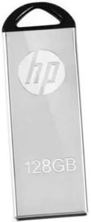 HP V220q 128 GB Pen Drive Compatible with Laptop USB 2.0, USB 3.0 Metal Case