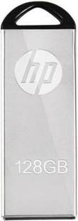 HP v220w 128 GB Pen Drive Compatible with Laptop, Audio Player, Mobile, Tablet, Desktop Computer USB 2.0 Metal Case