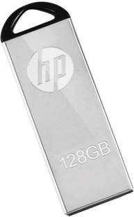 HP V220W 128 GB Pen Drive Compatible with Desktop Computer USB 3.0 Metal Case