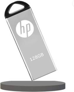 HP V220 128 GB Pen Drive Compatible with Tablet, Netbook, Mobile, Laptop, Laptop, Gaming Console, Audio Player, Audio Player USB 2.0, USB 3.0 Metal Case