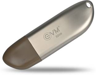 EVM EVMPD3.2/32GB 32 GB Pen Drive Compatible with Desktop Computer, Laptop, Tablet, Television USB 3.2 Metal Case