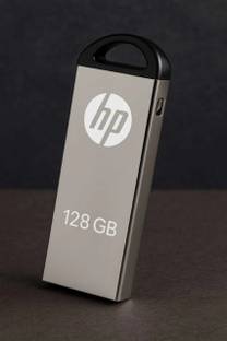 HP Pen Drive 128 GB Pen Drive Compatible with Desktop Computer USB 2.0 Metal Case