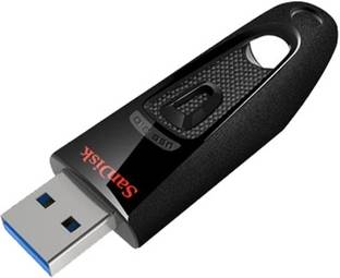 SanDisk Pen Drive USB Cruzer Ultra USB 3.0 Flash Drive Fast transfer 64 GB Pen Drive Compatible with Audio Player, Desktop Computer, Laptop, Mobile, Tablet, Television USB 3.0 Metal Case