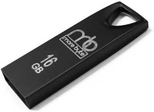 MOREBYTE 16gb 2.0 USB Pen Drive/Flash Drive with Metal Body External Storage Device 16 GB Pen Drive Compatible with Desktop Computer, Laptop, Television, Audio Player USB 2.0 Metal Case