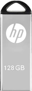 HP x220y 128 GB Pen Drive Compatible with Mobile, Laptop, Desktop Computer, Audio Player, Tablet USB 2.0 Metal Case