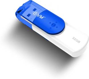 EVM EVMPDA3.2/32GB 32 GB Pen Drive Compatible with Laptop, Mobile, Desktop Computer USB 3.2 Plastic Case