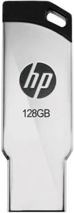 HP v236W 128 GB Pen Drive Compatible with Audio Player, Desktop Computer, Gaming Console, Laptop, Mobile, Netbook, Tablet, Television USB 2.0 Metal Case