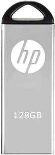 HP v220w 2.0 128 GB Pen Drive Compatible with Audio Player, Desktop Computer, Gaming Console, Laptop, Mobile, Tablet USB 2.0 Metal Case