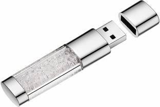 Umpire technologies Speed-up Transfer Crystal Memory Stick USB Flash Drive 4GB Pendrive Gift 4 GB Pen Drive Compatible with Laptop, Audio Player, Gaming Console, Desktop Computer, Television USB 2.0 Metal Case