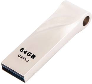 BRYT Metal Body Flash Drive USB 3.1 High-Speed Type A With 10 Years Warranty 64 GB Pen Drive Compatible with Audio Player, Desktop Computer, Gaming Console, Laptop, Mobile, Netbook, Tablet, Television USB 3.1 Metal Case