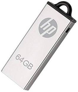 HP V22oWx 64 GB Pen Drive Compatible with Desktop Computer, Laptop USB 2.0 Metal Case