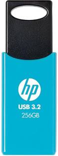 HP 712w 256GB USB 3.2 Flash Drive Blue 256 GB Pen Drive Compatible with Laptop USB 3.2 Plastic Case