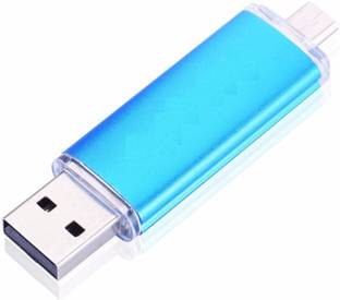 Eshop Metallic Flash Drive For Mobile & Computer 4 GB OTG Drive Compatible with Netbook, Desktop Computer, Mobile, Tablet, Audio Player, Television, Laptop USB 2.0 Metal Case